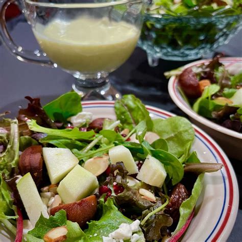 Fresh Fig Apple And Pomegranate Salad Recipe