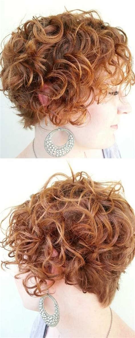Both profiles of this alluring wavy and curly pixie hairstyle have lovely curves framing the forehead and making pretty. 10 Trendy Short Hairstyles for Women with Round Faces ...