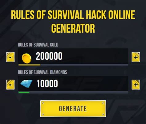 You can do this by selecting the values from the drop down menus below and confirming. Rules of Survival No Human Verification Unlimited Free ...