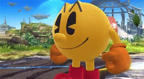 Pac Man Is A Character In Smash Bros Update