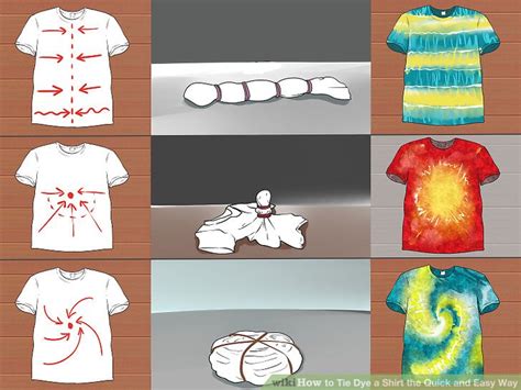 4 Ways To Tie Dye A Shirt The Quick And Easy Way Wikihow