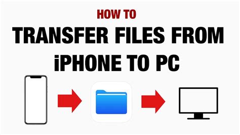 How To Transfer Files From Iphone To Pc Youtube