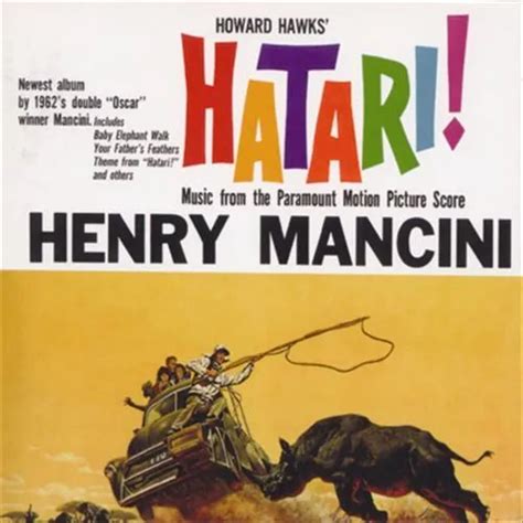 Henry Mancini Hatari Music From The Motion Picture Score New Cd 2307 Picclick