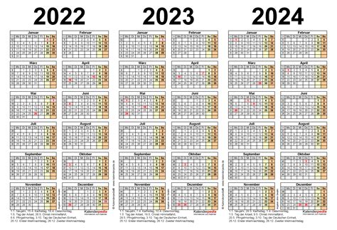 Zweijahreskalender 2022 Und 2023 Als Excel Vorlagen Zum Ausdrucken Vrogue