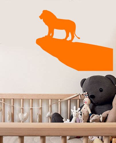 Vinyl Wall Decal Lion King African Animal Silhouette Cartoon Stickers