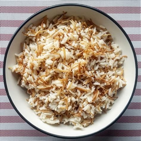 Rice With Vermicelli Recipe Turkishlebanese Rice