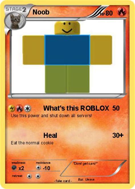 Pokémon Noob 819 819 Whats This Roblox My Pokemon Card