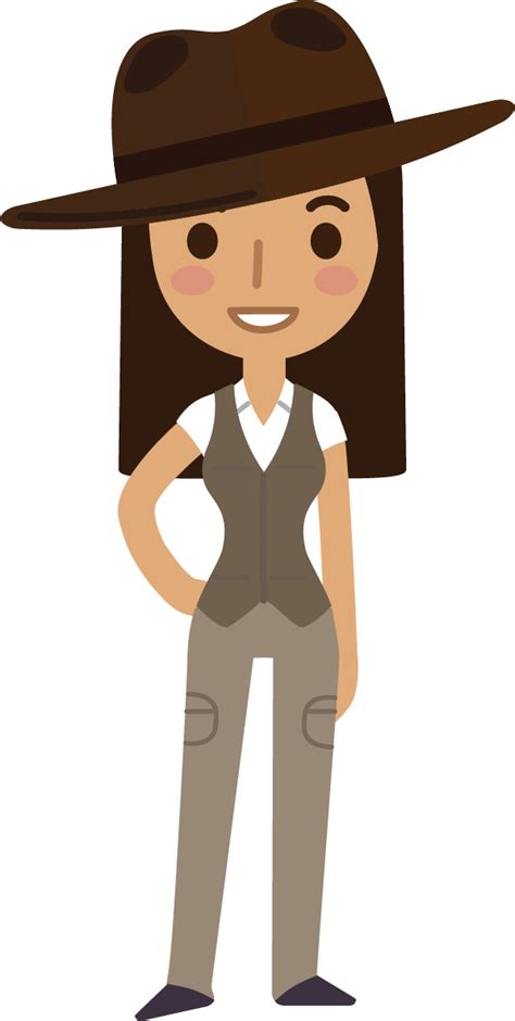 Explorer Clipart Female Explorer Explorer Female Explorer Transparent