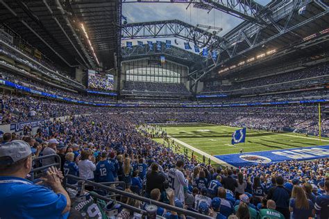Lucas oil stadium (stadium) 500 s. Indianapolis Colts Lucas Oil Stadium 3229 Photograph by ...