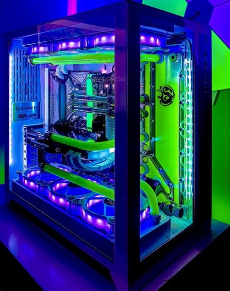 UV Ultimate Bitspower Water Cooled Gaming PC Build In Lian Li 001