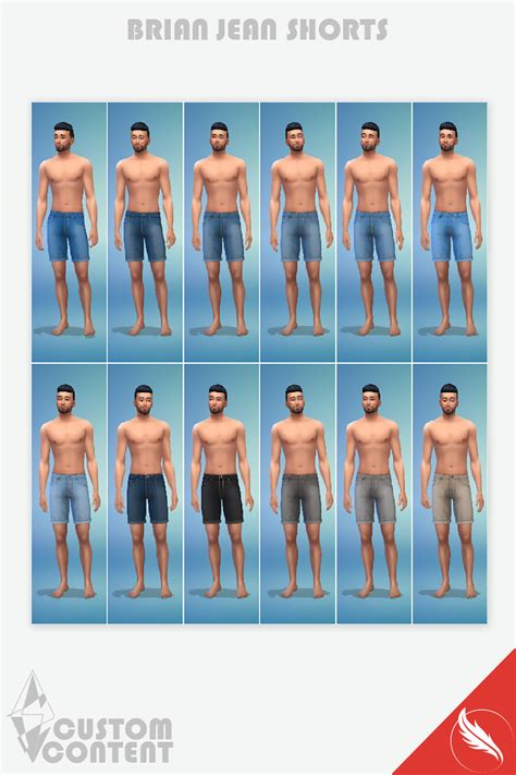 The Sims 4 Custom Content The Sims 4 Male Shorts