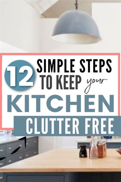 How To Declutter Your Kitchen Tips From A Minimalist Clutter Free