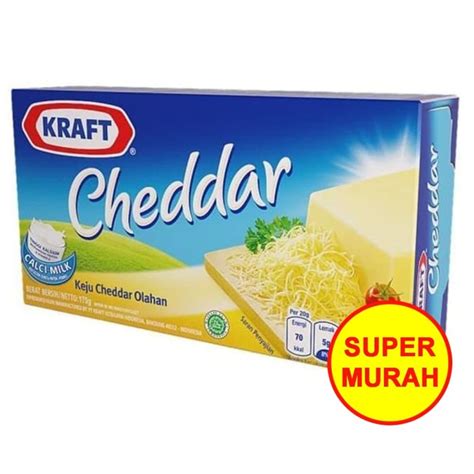 Jual Keju Kraft Cheddar Cheese 165 gr | gram - Jakarta Selatan - Toko