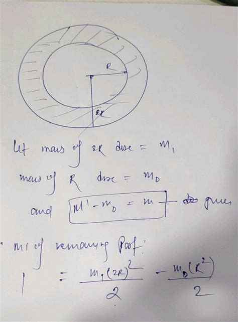 The Moment Of Inertia Of Uniform Semicircular Disc Of Mass M And Radius R About A Line