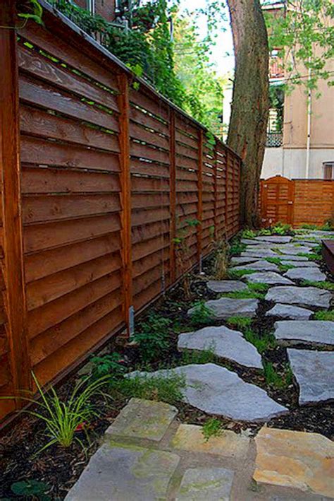 73 Simple Backyard Privacy Fence Design Ideas