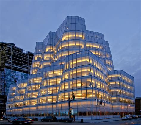 Iac Building Designed By Frank Gehry Manhattan New York