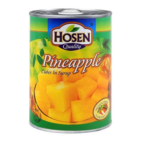 Purchase Hosen Pineapple Cubes In Syrup 565gm Online At Best Price In
