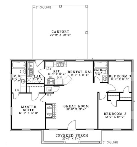 700 Square Foot House Plans Home Plans Homepw18841 1100 Square