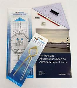 Marine Navigation Chart Plotting Kit 4 Only 56 00