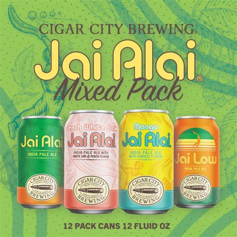 Cigar City Brewing Unveils Latest Jai Alai Mixed Pack
