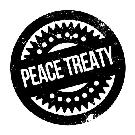 peace treaty rubber stamp stock vector illustration of alliance 87261714