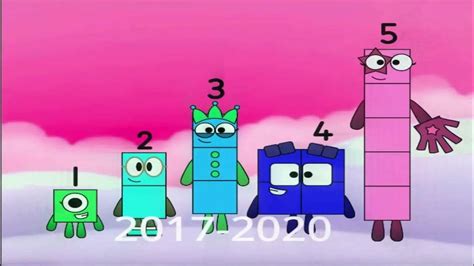 Numberblocks Intro Song But They Are Evolution 201 2021 Blocks Youtube