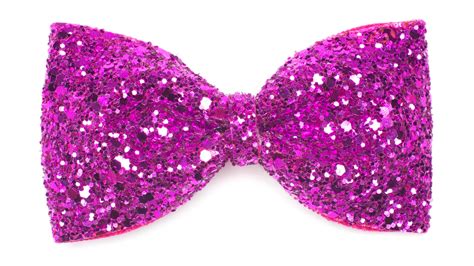 Hot Pink Glitter Bow Party Bow Cute Glitter Hair Bow Etsy