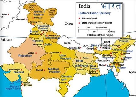 North Indian Map Map Of North Indian Southern Asia Asia
