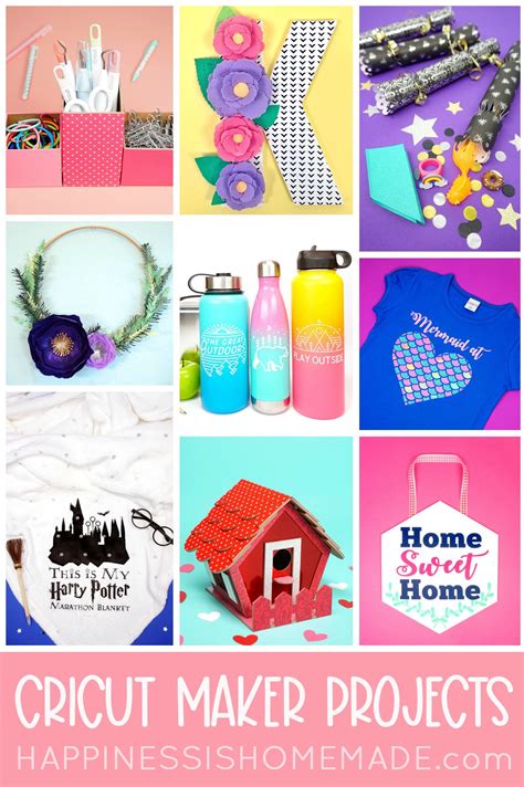 AD These Awesome Cricut Maker Project Ideas Will Inspire You To Get Crafty Use Your Cricut