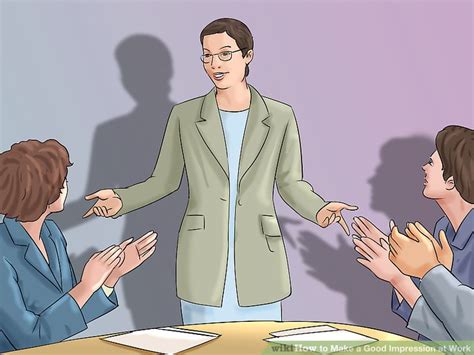 How To Make A Good Impression At Work 15 Steps With Pictures