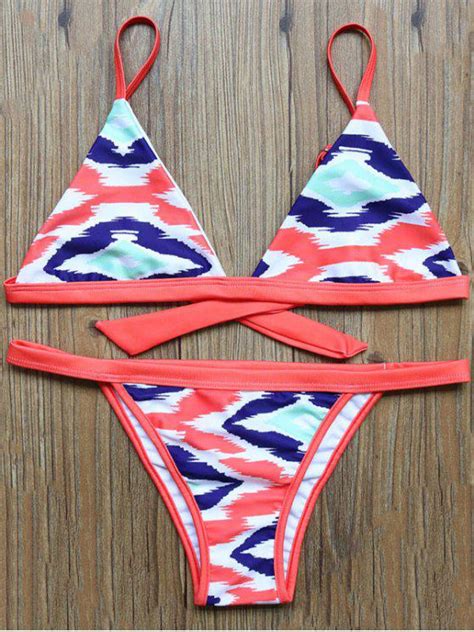 20 Off 2020 Printed Micro Bikini Set In Colormix Zaful Australia