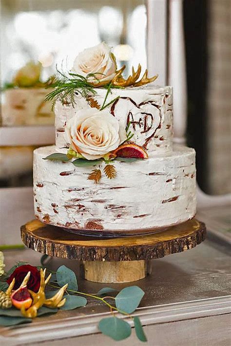 Check out our two tier cake selection for the very best in unique or custom, handmade pieces from our home & living shops. Wedding Cakes Rustic Two Tier | Wedding cake rustic ...