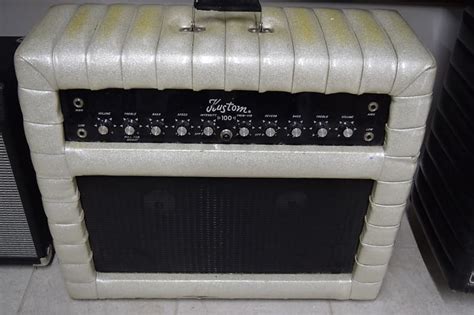 Vintage 1970s Kustom 100 Combo Amp Reverb