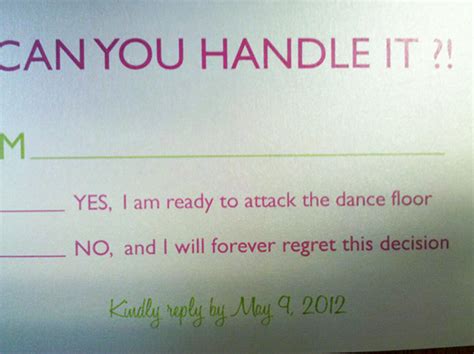 9 Hilarious Wedding Invitations That Simply Cant Be Ignored Bored Panda