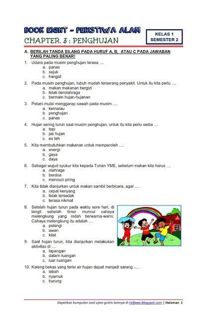 Maybe you would like to learn more about one of these? Soal Bahasa Indonesia Tk B Semester 2 - Guru Paud