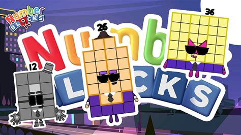 Numberblocks Intro Song Only But Undercover Secret Agent Version Youtube