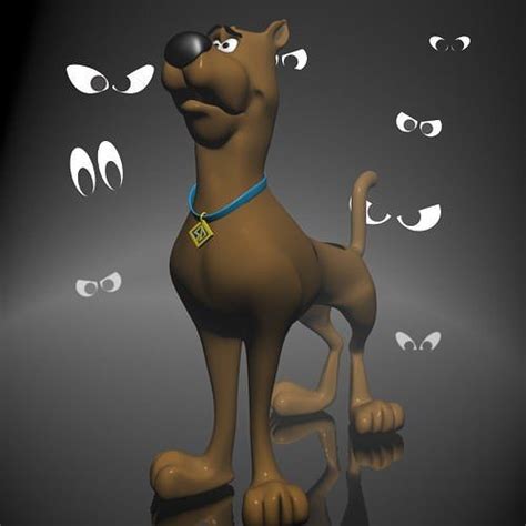 3d Model Scooby Doo 3d Rigged Vr Ar Low Poly Rigged Cgtrader