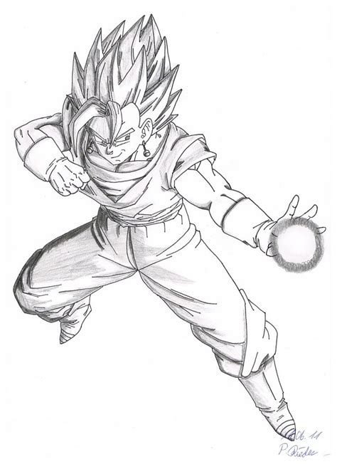 However, that still seems not to be strong enough with akira toriyama, who always thinks new things for the two main characters. Vegito Big Bang BW by Vegetto90 on DeviantArt