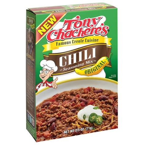 Original Chili Seasoning Mix Tony Chacheres