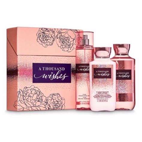 A Thousand Wishes Standard T Set By Bath And Body Works Shopee