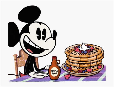 Mickey Mickeymouse Waffle Food Ñam Kawaii Waltdisney Mickey Mouse