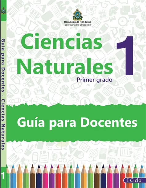 Ciencias Naturales Primer Grado 2023 Libros De Honduras