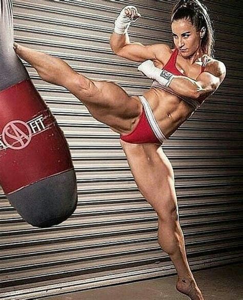 Pin By Michael Ranola On Sports Muscle Women Martial Arts Women Ripped Girls