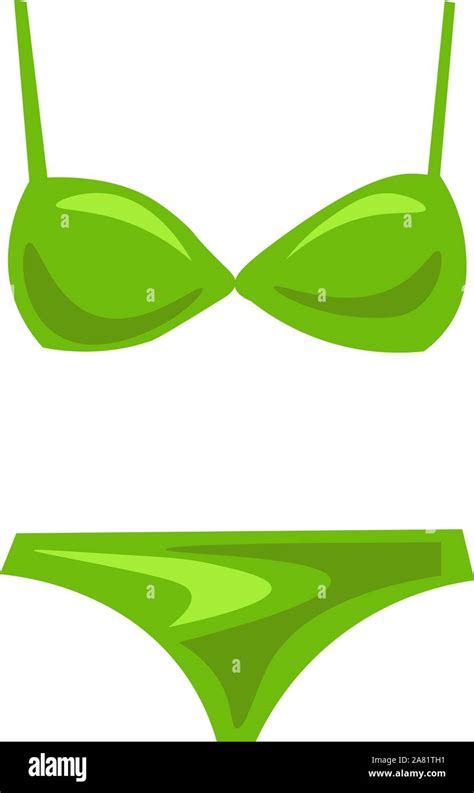Women Beach Bikini Stock Vector Images Alamy