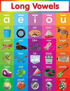 Scholastic Long Vowels Chart Tf 2518 Supplyme