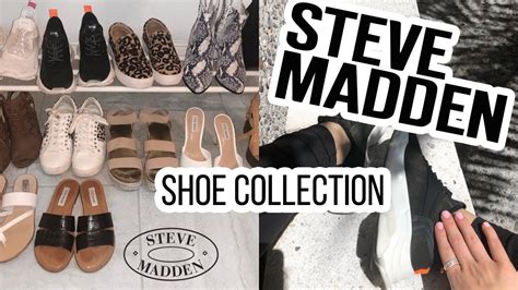 steve madden shoe collection youtube