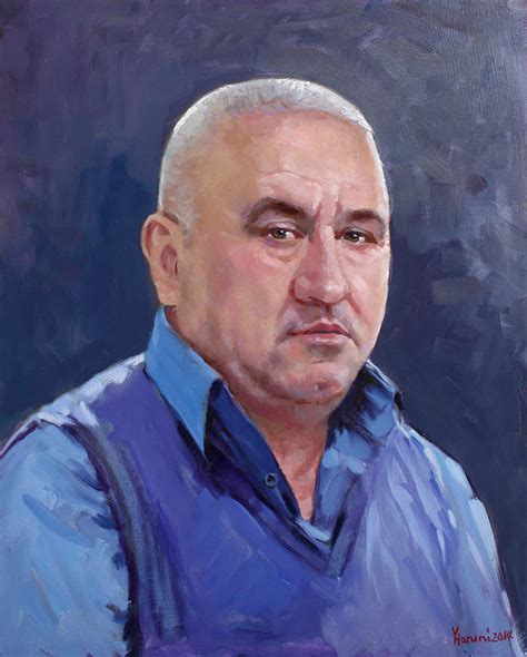 Commissioned Portrait Painting By Ylli Haruni