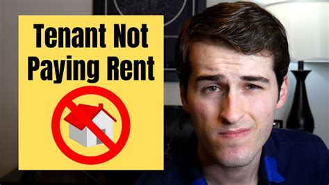 tenant stopped paying rent my strategy youtube
