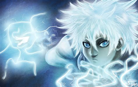 Godspeed Anime Killua Zoldyck Hunter Manga Lightning Nen