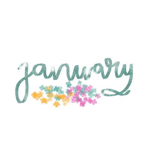 January Calender Hd Transparent January Month For Calender January